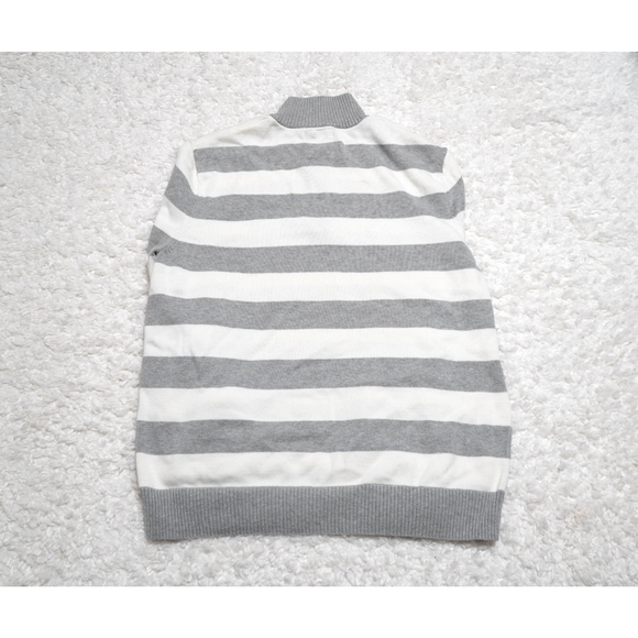 Express Half Zip Grey and White Long Sleeve Men's Size XL - Picture 5 of 5